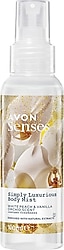 Avon Simply Luxurious Beyaz Şeftali ve Vanilya Orkide 100 ml Vücut Spreyi
