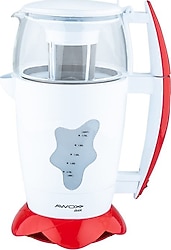 Awox Dual 1650 W Cam Demlikli Kırmızı Çay Makinesi