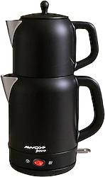 Awox Fresco 1800 W Siyah Çelik Çay Makinesi