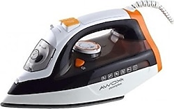 Awox Steam Plus 2600 W Siyah Turuncu Buharlı Ütü