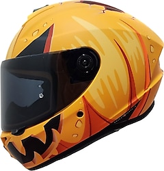 Axxis Draken S Pumpkin Full Face Motor Kaskı