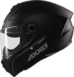 Axxis Draken S Solid Mat Siyah Full Face Motor Kaskı
