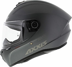 Axxis Draken S Solid Mat Titanium Full Face Motor Kaskı