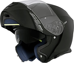 Axxis Gecko SV Solid Mat Siyah Çene Açılır Motor Kaskı