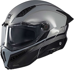 Axxis Ghostfighter SV Bitone Gri Çene Açılır Motor Kaskı