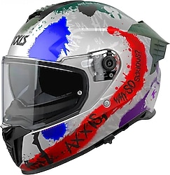 Axxis Hawk Evo SV Sick Joke Full Face Motor Kaskı