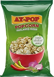 Ay-Pop Bahçe Bitkileri Soslu Patlamış Mısır 65 gr