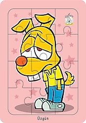 Aybino Üzgün Duygu Puzzle 12 Parça