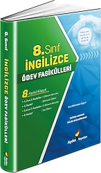Aydın Yayınları 8. Sınıf İngilizce Ödev Fasikülleri