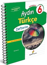 Aydın Yayınları 6. Sınıf Türkçe Defterim
