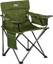 Aygaz Outdoor Çelik Katlanır Yeşil Kamp Sandalyesi