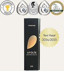 Ayolis Premium Gurme Ayvalık Ödüllü Natürel Sızma Zeytinyağı 2 lt