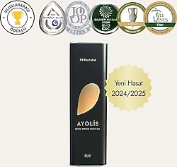 Ayolis Premium Gurme Domat Ödüllü Natürel Sızma Zeytinyağı 2 lt