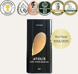 Ayolis Premium Gurme Trilye Ödüllü Natürel Sızma Zeytinyağı 5 lt