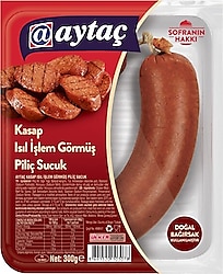 Aytaç Isıl İşlem Görmüş Kasap Piliç Sucuk 300 gr