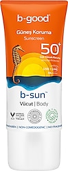 B-Good 150 ml 50 Faktör Vücut Güneş Kremi