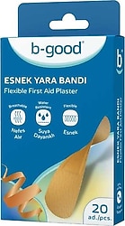 B-Good Esnek Suya Dayanıklı 20'li Yara Bandı