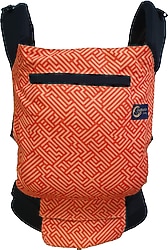 Babalinbaby Turuncu Çizgiler Ergonomik Kanguru