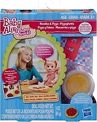 Baby Alive Snack Packs Yedek Mama Paketi Noodle & Pizza B1454