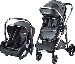 Baby Care BC-440 Colorado Chrome Siyah Travel Sistem Bebek Arabası
