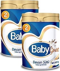 Baby Goat 2 Keçi Sütü 400 gr 2 Adet