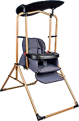 Baby Home 850 Cup Gri Mama Sandalyesi ve Bebek Salıncağı