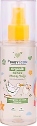 Baby Icon Organik Bebek Masaj Yağı 150 ml