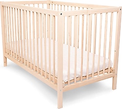 Baby Plus 60x120 cm Naturel Beşik