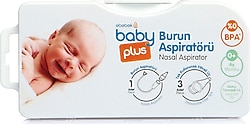 Baby Plus Nazal Burun Aspiratörü ve 3'lü Yedek Uç