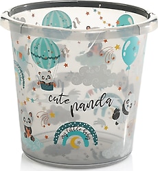 Baby Plus Panda Desenli Bebek Banyo Kovası