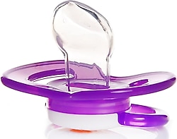 Baby Plus Tekli Damaklı 6-18 Ay Emzik Mor