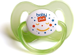Baby&Plus Tekli Damaklı 6-18 Ay Emzik Yeşil