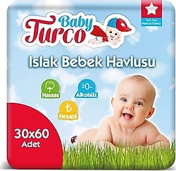Baby Turco 60 Yaprak 3'lü Paket Islak Mendil