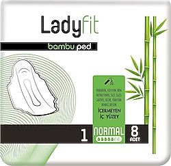 Ladyfit Bambu Standart Normal 8'li Ped