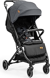 Baby2Go Beagle Gri Kabin Tipi Bebek Arabası