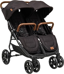Baby2Go Starling Siyah İkiz Bebek Arabası