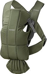 BabyBjörn Mini 3D Cotton Dark Green Kanguru