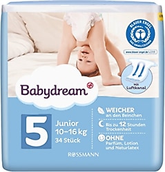 Babydream 5 Beden 34'lü Bebek Bezi