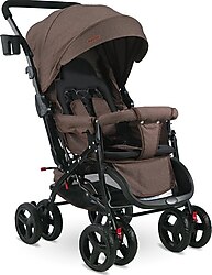 Babyhope 604 Kahverengi Çift Yönlü Bebek Arabası