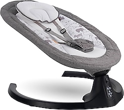 Babyhope Elegance Otomatik Sallanır Ana Kucağı Gri