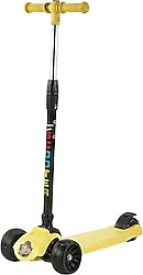 Babyhope Power JY-H02 Sarı Işıklı 3 Tekerlekli Çocuk Scooter