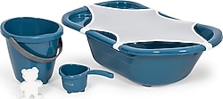 Babyjem 439 5 Parça İndigo Mavi Bebek Banyo Seti