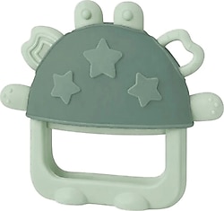 Babyjem Crabby Tutma Halkalı Silikon Diş Kaşıyıcı