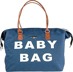 Babymol Baby Bag Mavi Anne Bebek Çantası