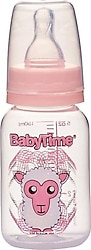 BabyTime Silikon Damak Uçlu Klasik PP Biberon 150 ml BT068