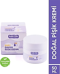 Babyton Doğal Pişik Kremi 50 ml