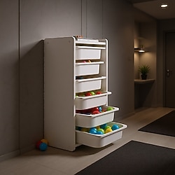 Babywhen 2310 6 Çekmeceli Oyuncak Dolabı