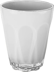 Baci Milano Aqua Beyaz 12 cm Akrilik Su Bardağı