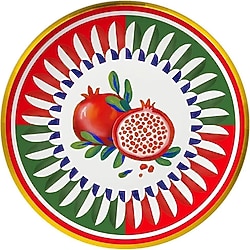 Baci Milano Dolce Vita Nar Desenli 16 cm Servis Tabağı