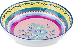 Baci Milano Mamma Mia Kuş Desenli 23 cm 6'lı Kase Seti
